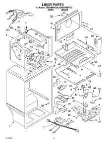 02 - Liner parts for Whirlpool Refrigerator GR9SHMXKQ00 from AppliancePartsPros.com