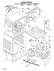 03 - Liner parts for Whirlpool Refrigerator ET1CHKXKT00 from AppliancePartsPros.com