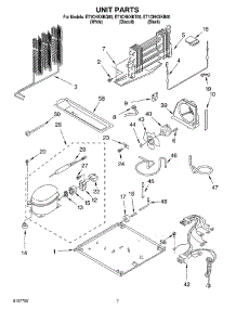 04 - Unit parts for Whirlpool Refrigerator ET1CHKXKB00 from AppliancePartsPros.com