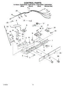 11 - Control parts for Whirlpool Refrigerator GS2SHAXKT01 from AppliancePartsPros.com