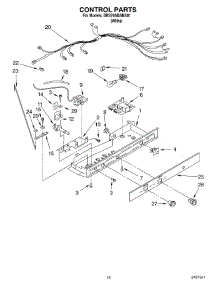 11 - Control parts for Whirlpool Refrigerator BRS70ABANA01 from AppliancePartsPros.com