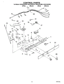 11 - Control parts for Whirlpool Refrigerator ED25CQXHW03 from AppliancePartsPros.com