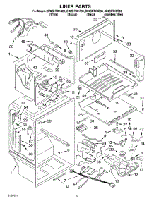 02 - Liner parts for Whirlpool Refrigerator GR2SHTXKS00 from AppliancePartsPros.com