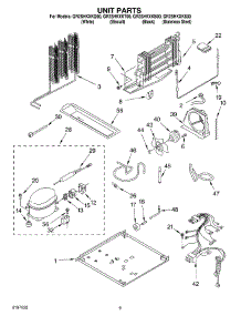 05 - Unit parts for Whirlpool Refrigerator GR2SHKXKS00 from AppliancePartsPros.com