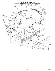 11 - Control parts for Whirlpool Refrigerator GD5LHGXKT00 from AppliancePartsPros.com