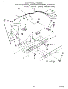 11 - Control parts for Whirlpool Refrigerator GS5SHGXKB00 from AppliancePartsPros.com
