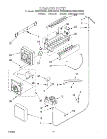 12 - Ice Maker, Optional parts for Whirlpool Refrigerator GS5SHGXKB00 from AppliancePartsPros.com