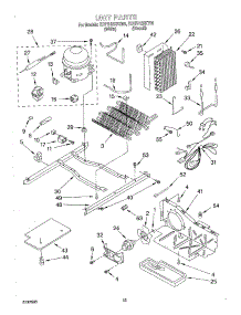 09 - Unit parts for Whirlpool Refrigerator ED7FHGXKT00 from AppliancePartsPros.com