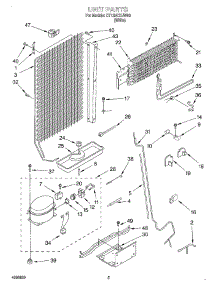 04 - Unit parts for Whirlpool Refrigerator CT12NCXJW00 from AppliancePartsPros.com