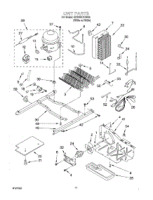 08 - Unit parts for Whirlpool Refrigerator GD22DKXHW03 from AppliancePartsPros.com