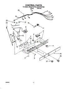 08 - Control, Optional parts for Whirlpool Refrigerator 8ED20TKXFN02 from AppliancePartsPros.com