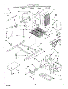 10 - Unit parts for Whirlpool Refrigerator ED22CQXHB03 from AppliancePartsPros.com
