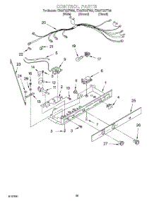 11 - Control, Optional parts for Whirlpool Refrigerator ED20TQXFT05 from AppliancePartsPros.com
