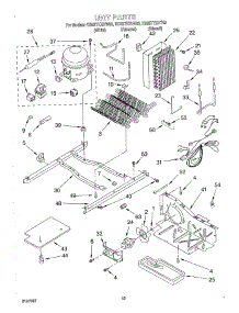 09 - Unit parts for Whirlpool Refrigerator ED22TEXHW03 from AppliancePartsPros.com