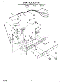 12 - Control, Optional parts for Whirlpool Refrigerator ED22LFXHT03 from AppliancePartsPros.com