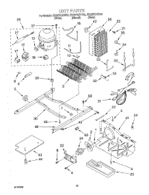09 - Unit parts for Whirlpool Refrigerator ED22PEXHB03 from AppliancePartsPros.com