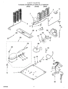 04 - Unit parts for Whirlpool Refrigerator ET18CMXJT01 from AppliancePartsPros.com