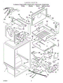 02 - Liner parts for Whirlpool Refrigerator GT22DCXJS01 from AppliancePartsPros.com