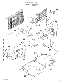 05 - Unit parts for Whirlpool Refrigerator 2VET23DKJW00 from AppliancePartsPros.com
