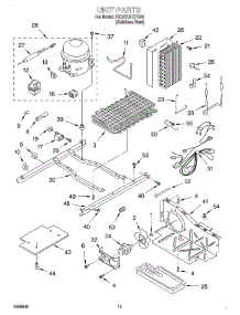 09 - Unit parts for Whirlpool Refrigerator 6GD27DFXFS00 from AppliancePartsPros.com