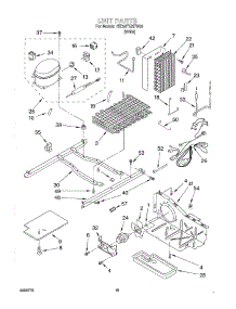 09 - Unit parts for Whirlpool Refrigerator 7ED20TQXFW03 from AppliancePartsPros.com