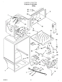 03 - Liner parts for Whirlpool Refrigerator ET18HPXJW00 from AppliancePartsPros.com