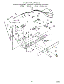 Control parts for Whirlpool Refrigerator OEM2-GD27DIXHB01 from AppliancePartsPros.com