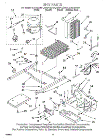 Unit parts for Whirlpool Refrigerator OEM2-GD27DIXHW01 from AppliancePartsPros.com