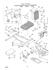 09 - Unit parts for Whirlpool Refrigerator ED27QFXHW02 from AppliancePartsPros.com