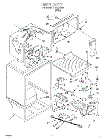 03 - Liner parts for Whirlpool Refrigerator ET19PKXJW00 from AppliancePartsPros.com