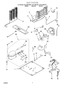 04 - Unit parts for Whirlpool Refrigerator ET21CMXJT01 from AppliancePartsPros.com