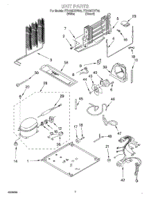 04 - Unit parts for Whirlpool Refrigerator ET21GKXHW02 from AppliancePartsPros.com