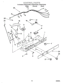 Control parts for Whirlpool Refrigerator OEMED25RFXFW03 from AppliancePartsPros.com