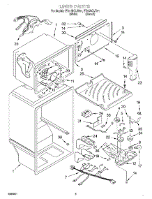 03 - Liner parts for Whirlpool Refrigerator ET21NKXJT01 from AppliancePartsPros.com