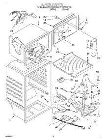 03 - Liner parts for Whirlpool Refrigerator ET21PKXGT03 from AppliancePartsPros.com