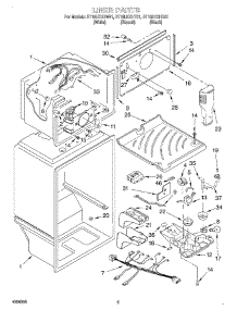 03 - Liner parts for Whirlpool Refrigerator ET18LKXHW01 from AppliancePartsPros.com