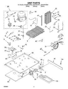 09 - Unit parts for Whirlpool Refrigerator GD25FFCHW01 from AppliancePartsPros.com