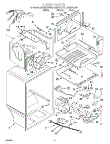 02 - Liner parts for Whirlpool Refrigerator GT22DKXJB01 from AppliancePartsPros.com