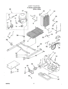 08 - Unit parts for Whirlpool Refrigerator GD22DKXHW02 from AppliancePartsPros.com