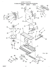 06 - Unit parts for Whirlpool Refrigerator GB18DKXJW00 from AppliancePartsPros.com