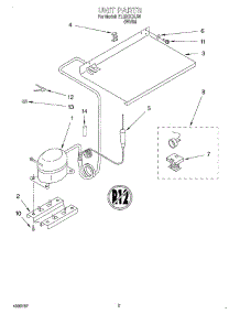 02 - Unit parts for Whirlpool Refrigerator EL02CCXJW from AppliancePartsPros.com