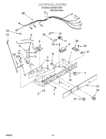 12 - Control parts for Whirlpool Refrigerator GD22SFXHS04 from AppliancePartsPros.com