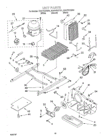 09 - Unit parts for Whirlpool Refrigerator ED27PEXHT01 from AppliancePartsPros.com
