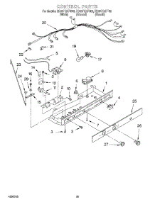 11 - Control, Optional parts for Whirlpool Refrigerator ED20TQXFN03 from AppliancePartsPros.com