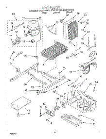 09 - Unit parts for Whirlpool Refrigerator ED22TEXHN02 from AppliancePartsPros.com
