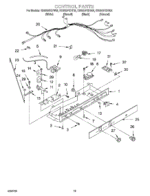 12 - Control, Optional parts for Whirlpool Refrigerator ED22QFXHN02 from AppliancePartsPros.com