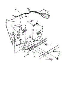 Control parts for Whirlpool Refrigerator ED25GWXFW00 from AppliancePartsPros.com