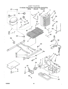 09 - Unit parts for Whirlpool Refrigerator ED20TQXFT02 from AppliancePartsPros.com