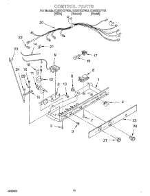 08 - Control, Optional parts for Whirlpool Refrigerator ED20TKXFN02 from AppliancePartsPros.com