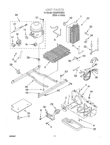 08 - Unit parts for Whirlpool Refrigerator GD22DKXHW00 from AppliancePartsPros.com